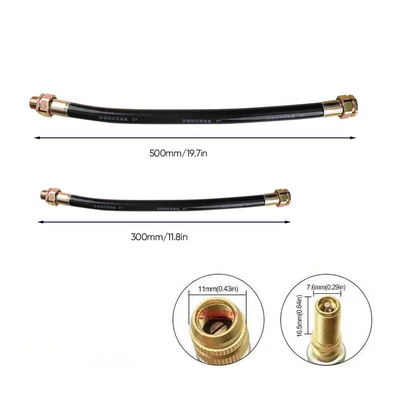Lisslune | Universal flexible tire valve extensions