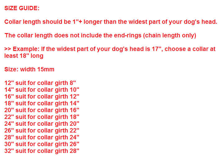 Lisslune | Big Hip Hop Chains Dog Collar 15mm