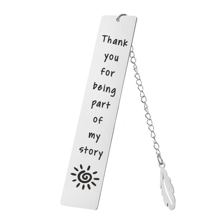 Lisslune | Longer Stainless Steel Bookmark