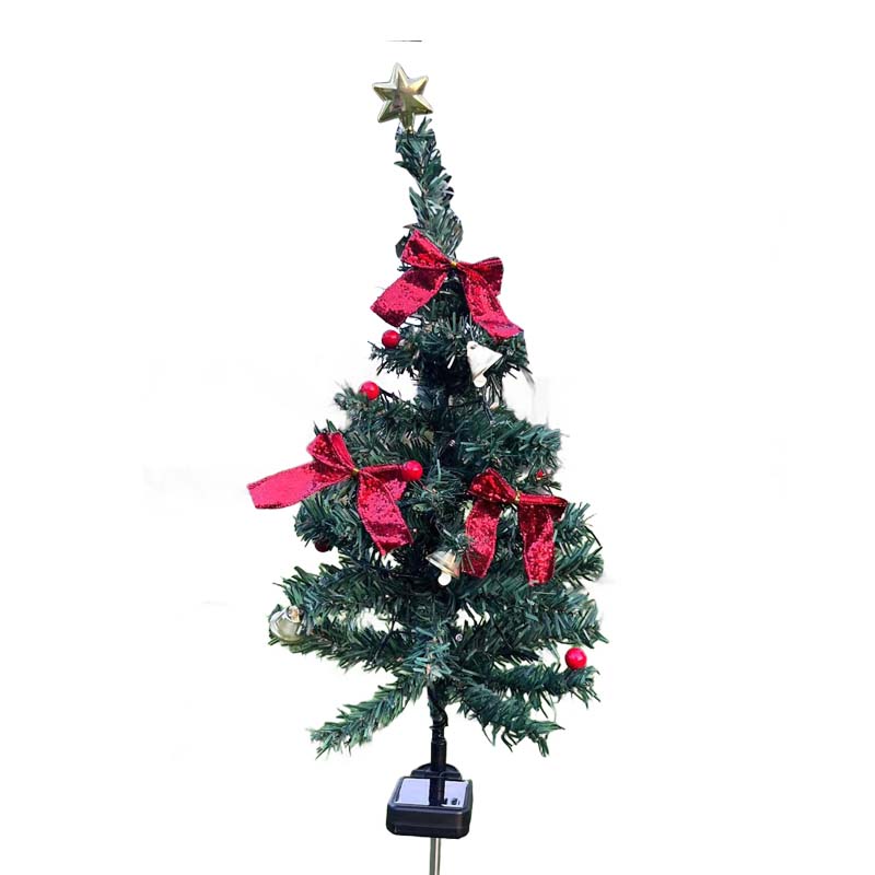Lisslune | Solar-powered, waterproof Christmas tree decorative lights for outdoor use