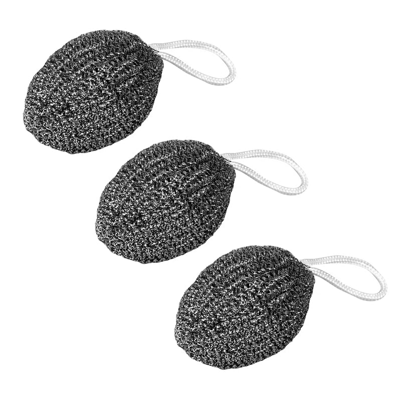 Lisslune | Dishwashing ball made of wire with shoulder strap