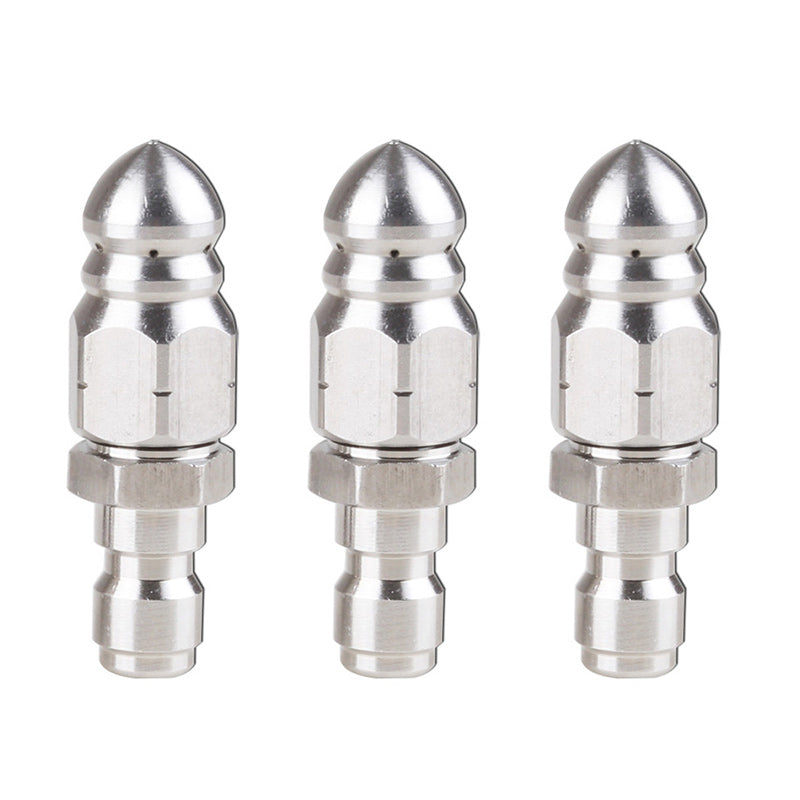 Lisslune | High-pressure nozzle made of stainless steel for unclogging drain pipes