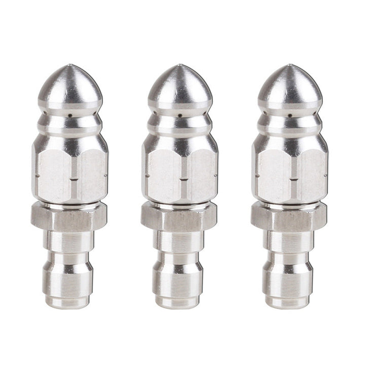 Lisslune | High-pressure nozzle made of stainless steel for unclogging drain pipes