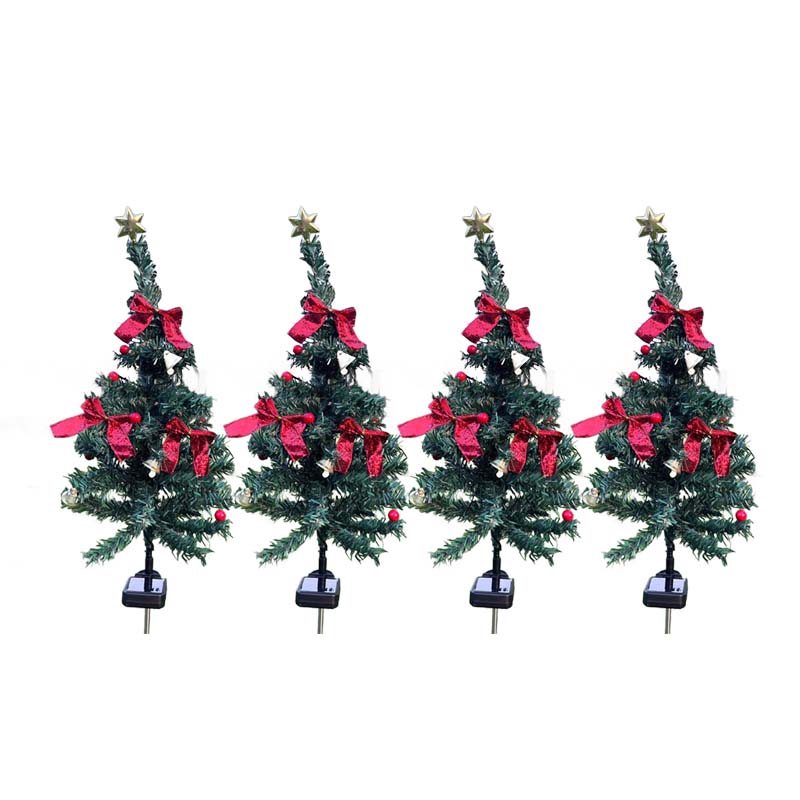 Lisslune | Solar-powered, waterproof Christmas tree decorative lights for outdoor use