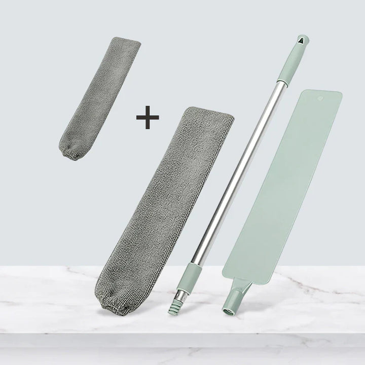Lisslune | Retractable Microfiber Cloth Dust Brush Gap Mop