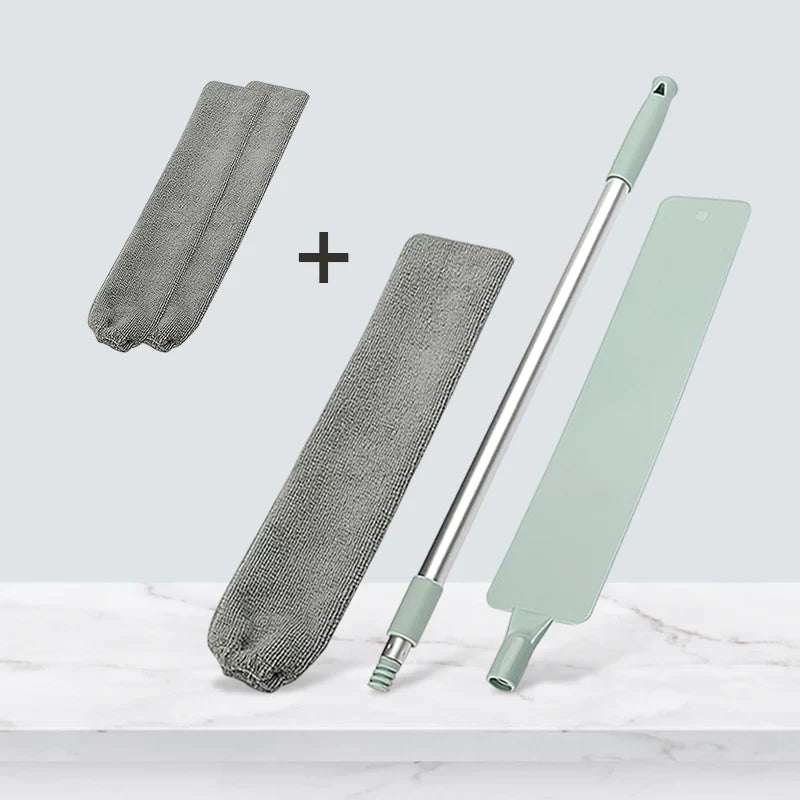 Lisslune | Retractable Microfiber Cloth Dust Brush Gap Mop
