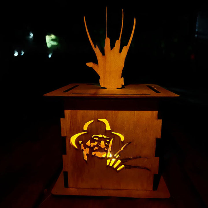 Lisslune | Horror figure Jack Lantern wood decoration
