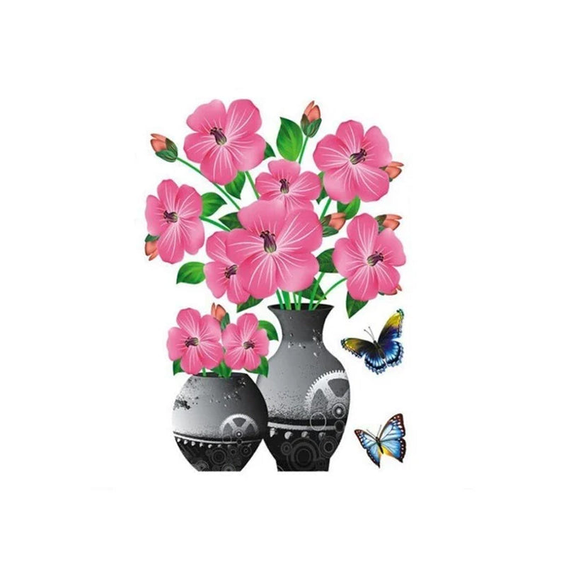 Lisslune | DIY Plant Vase Three-Dimensional Wall Stickers