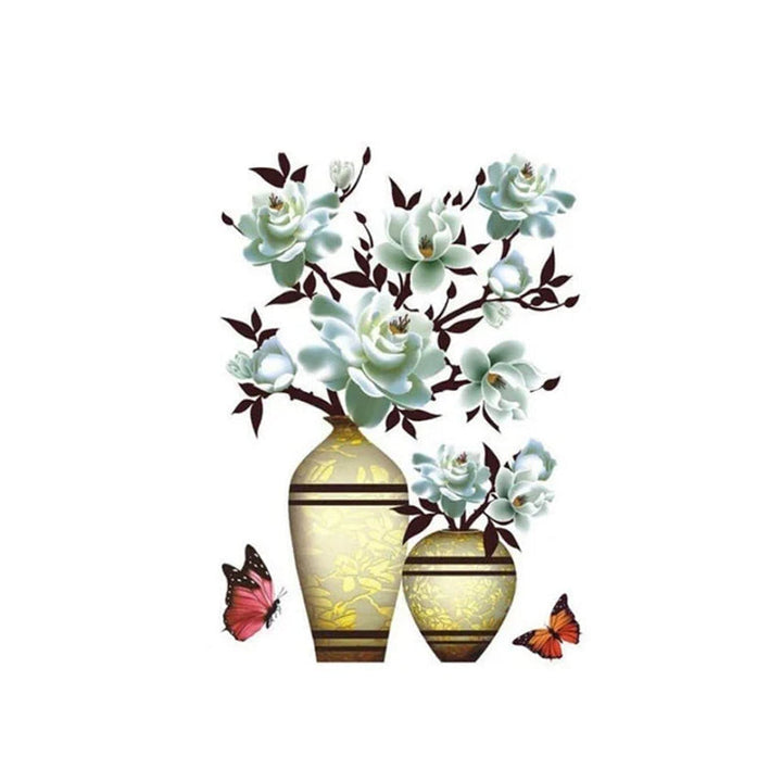 Lisslune | DIY Plant Vase Three-Dimensional Wall Stickers