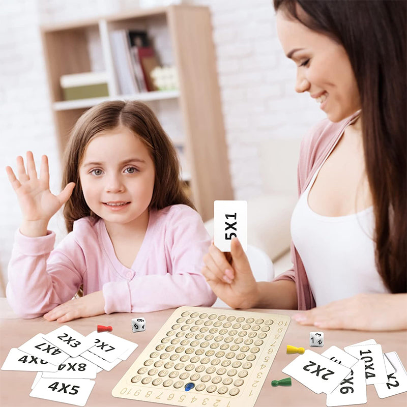 Lisslune | Multiplication and Addition Board Game
