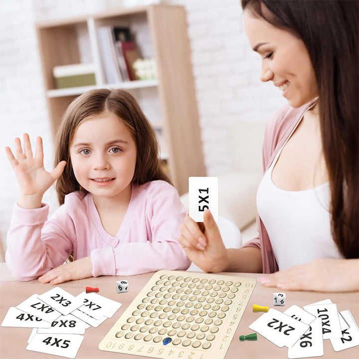 Lisslune | Multiplication and Addition Board Game