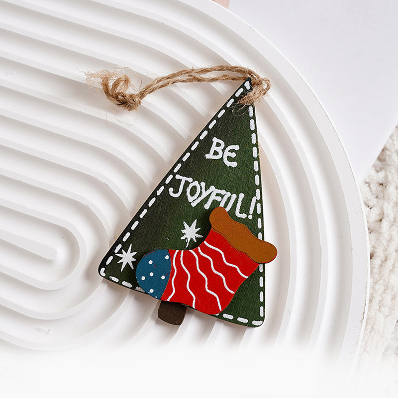 Lisslune | Christmas decoration wooden pendant