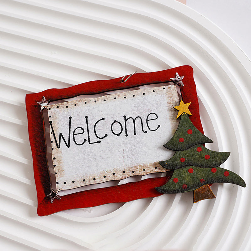 Lisslune | Christmas decoration wooden pendant