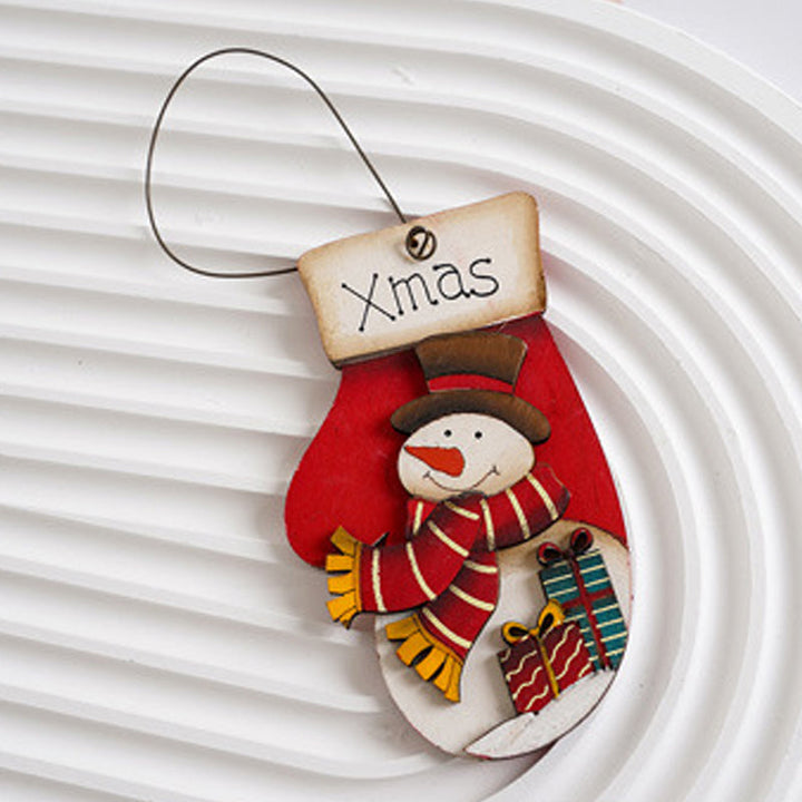 Lisslune | Christmas decoration wooden pendant