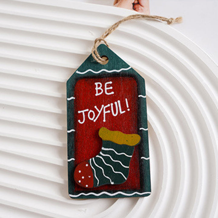 Lisslune | Christmas decoration wooden pendant