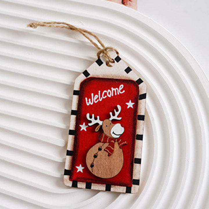 Lisslune | Christmas decoration wooden pendant