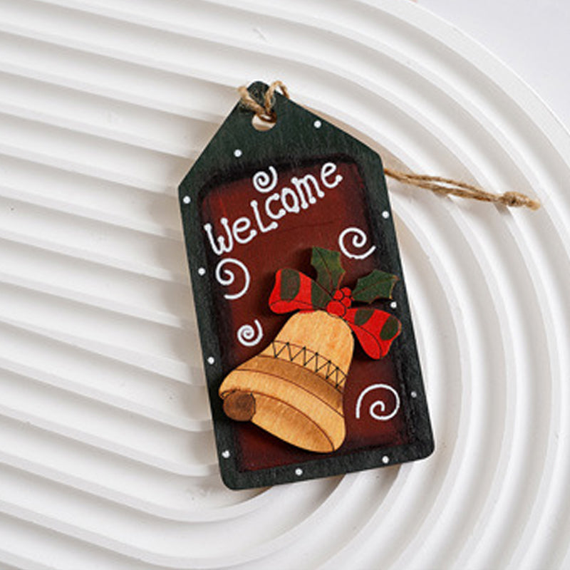 Lisslune | Christmas decoration wooden pendant