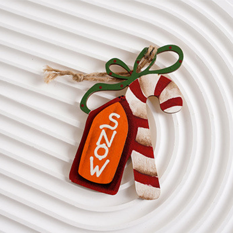 Lisslune | Christmas decoration wooden pendant
