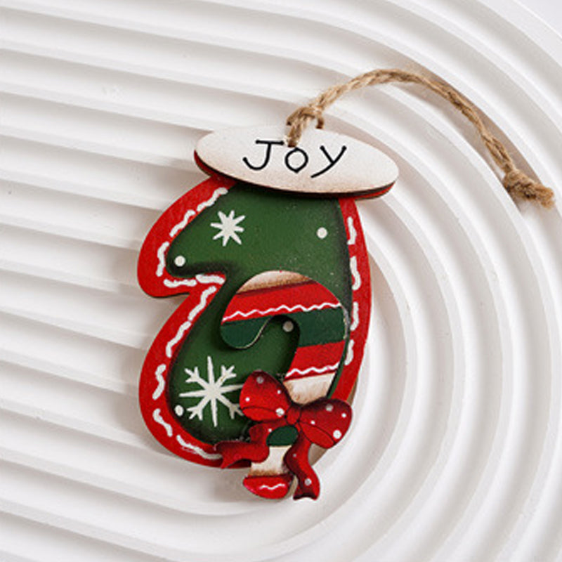 Lisslune | Christmas decoration wooden pendant