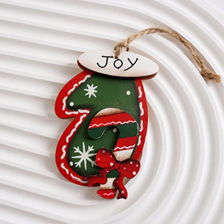 Lisslune | Christmas decoration wooden pendant