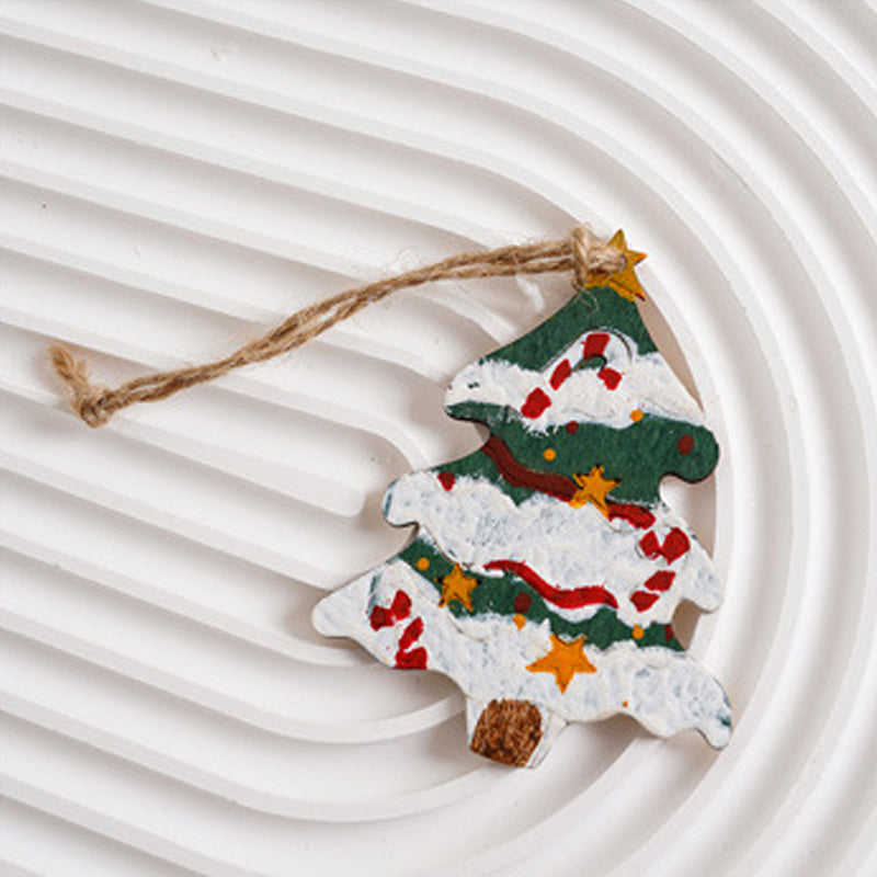 Lisslune | Christmas decoration wooden pendant