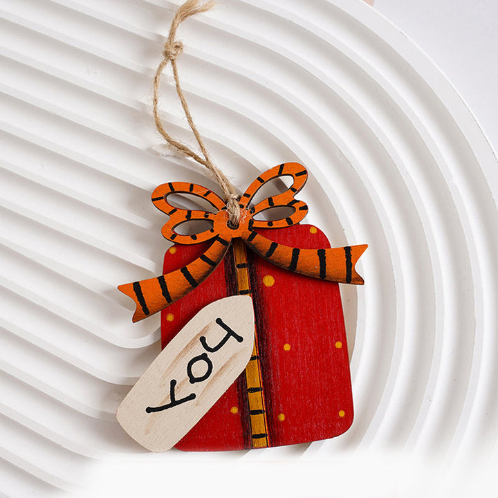 Lisslune | Christmas decoration wooden pendant