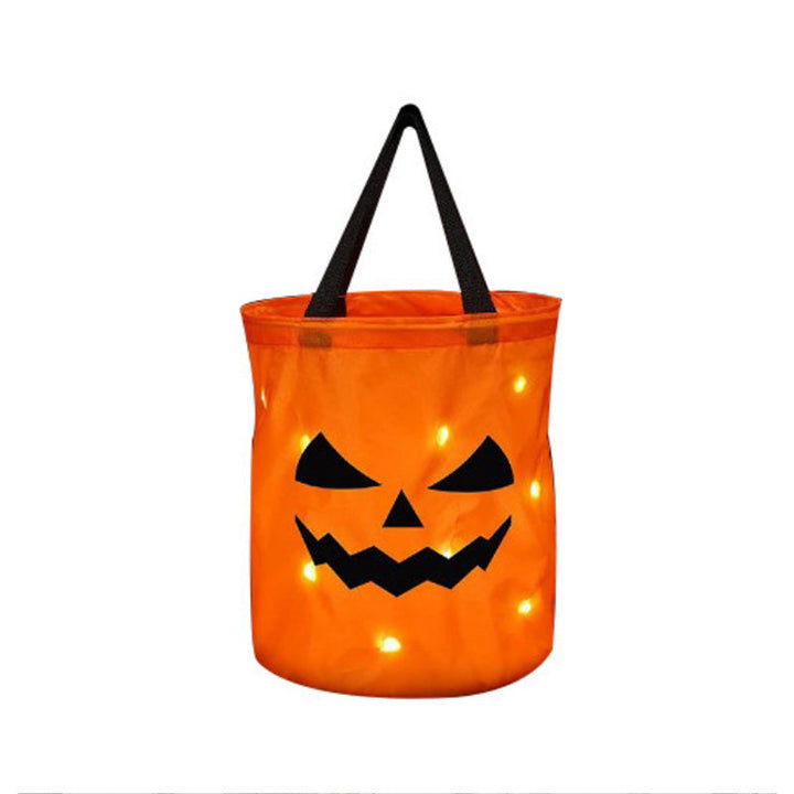 Lisslune | Personalized glowing pumpkin bag