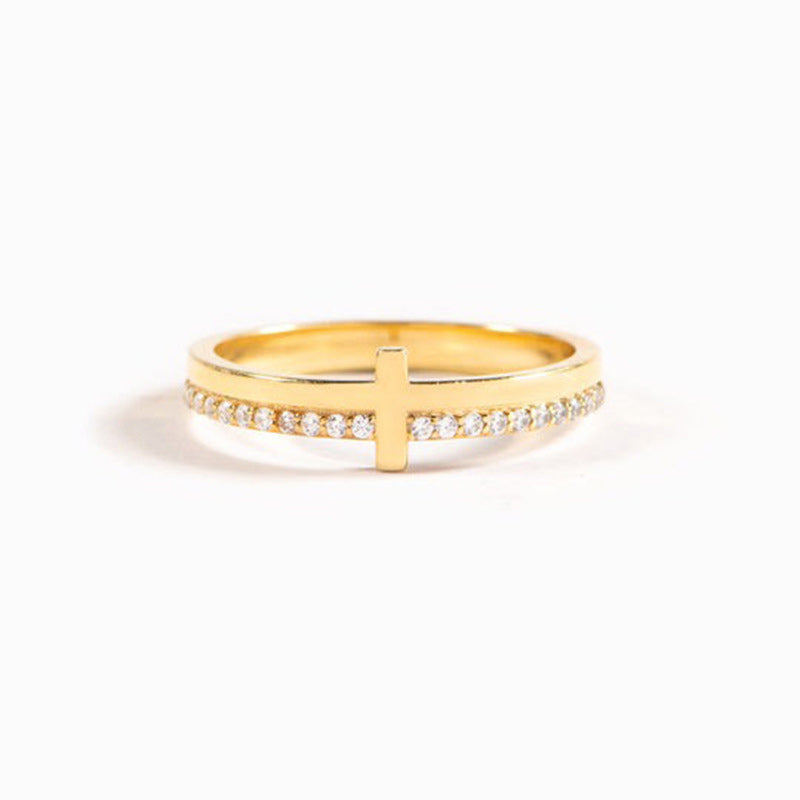 Lisslune | Never Quit Cross Ring