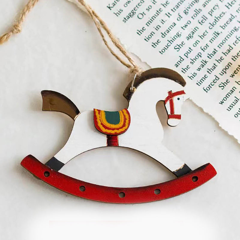 Lisslune | Christmas decoration wooden pendant