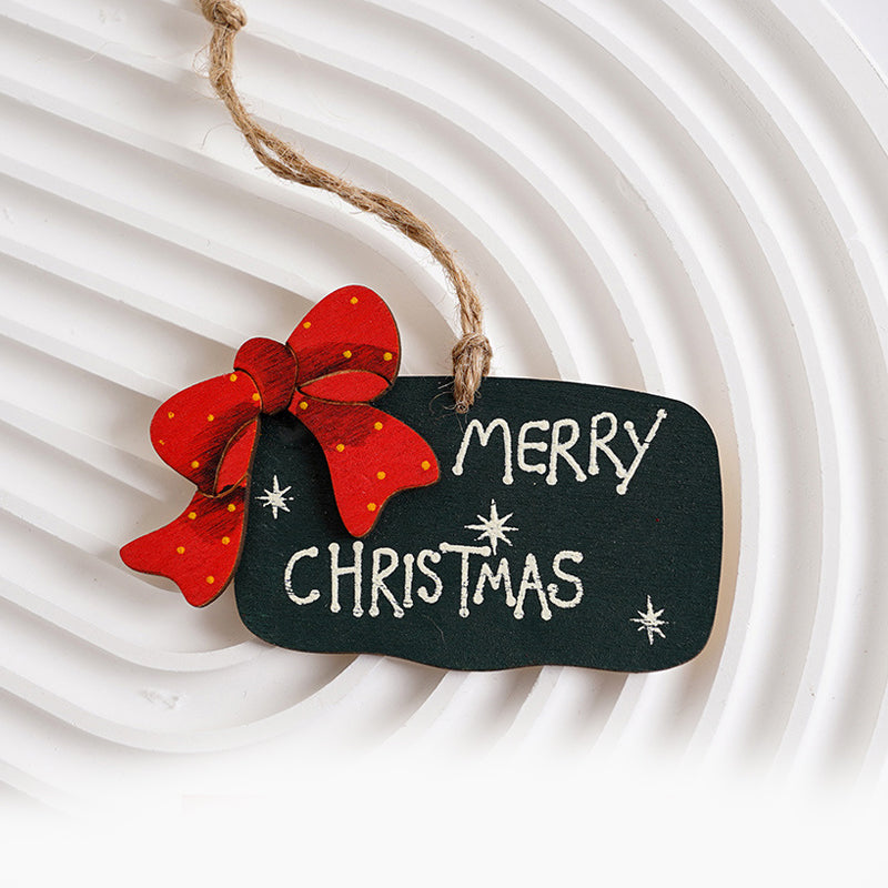 Lisslune | Christmas decoration wooden pendant