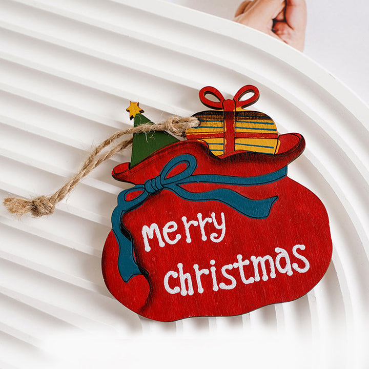 Lisslune | Christmas decoration wooden pendant