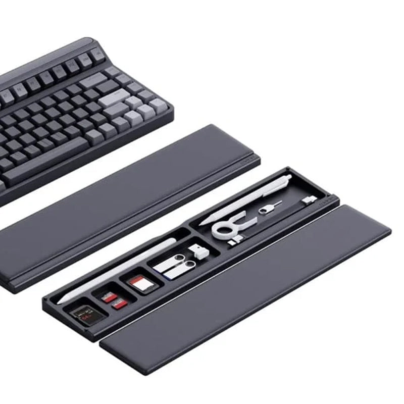 Lisslune | Keyboard wrist rest with desk divider box