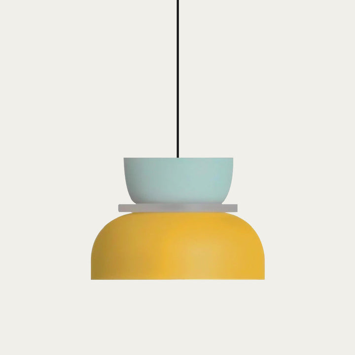Lisslune | Nordic Color Block Pendant Light Fixture - Modern Hanging Lamp for Kitchen & Dining Room