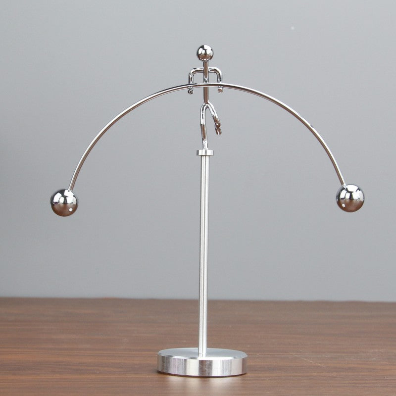 Lisslune | Stainless Steel Small Man Balance Pendulum