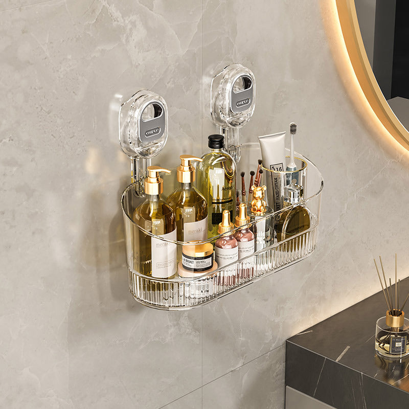 Lisslune | No-Drill Bathroom Suction Cup Storage Box