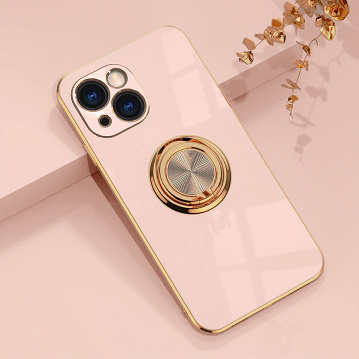 Lisslune | Plated iPhone Case with Ring