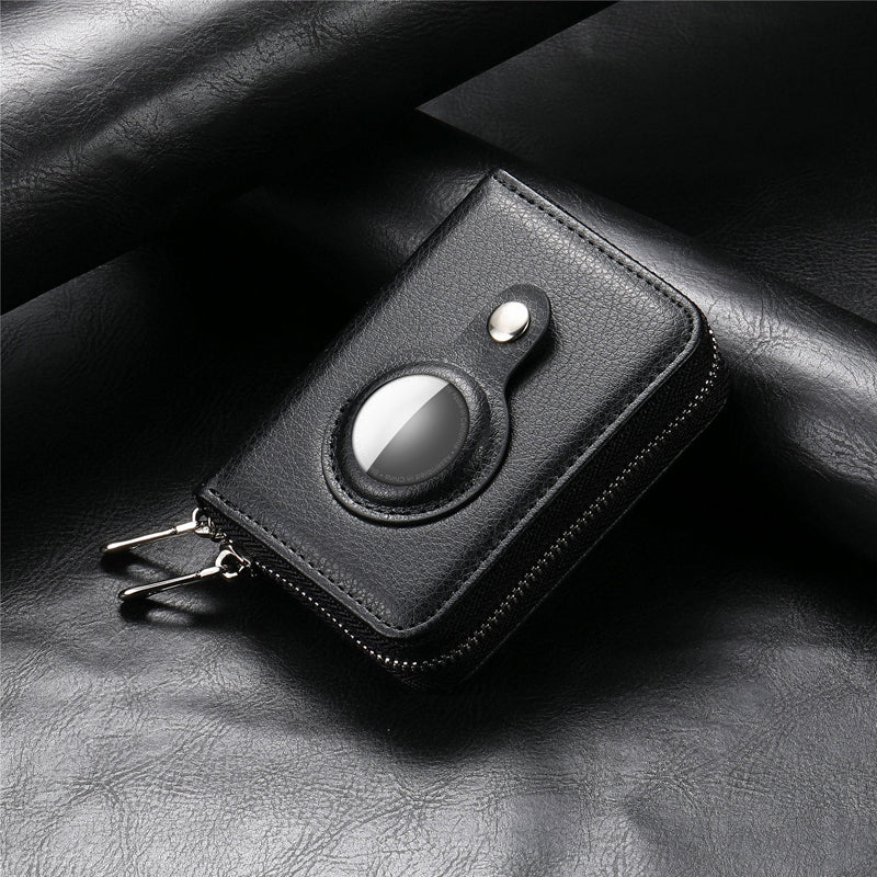 Lisslune | Intelligent AirTag-Zip RFID Leather Wallet
