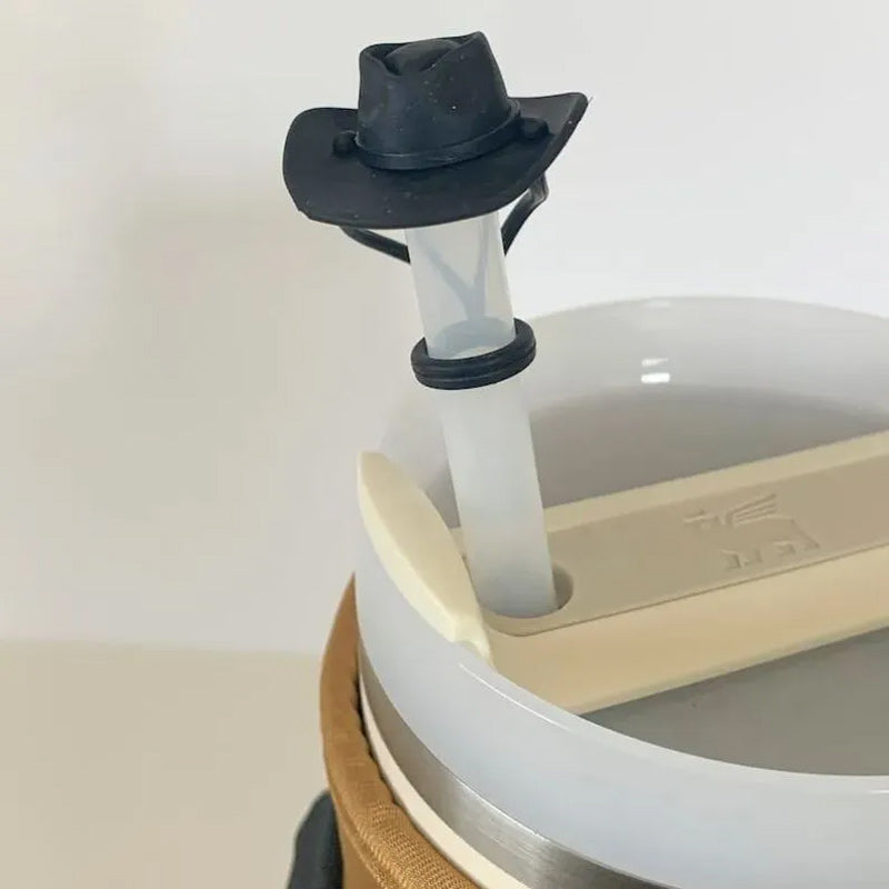 Lisslune | Silicone Cowboy Hat Straw Hat Covers Cap