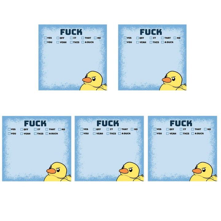 Lisslune | Funny, cheeky sticky notes with duck