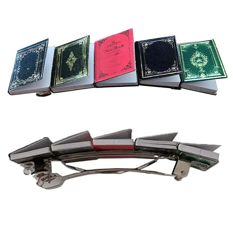 Lisslune | Miniature Book Hairpin Barrette