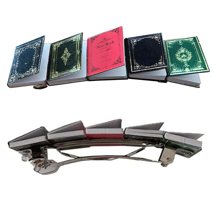 Lisslune | Miniature Book Hairpin Barrette