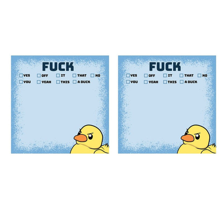 Lisslune | Funny, cheeky sticky notes with duck