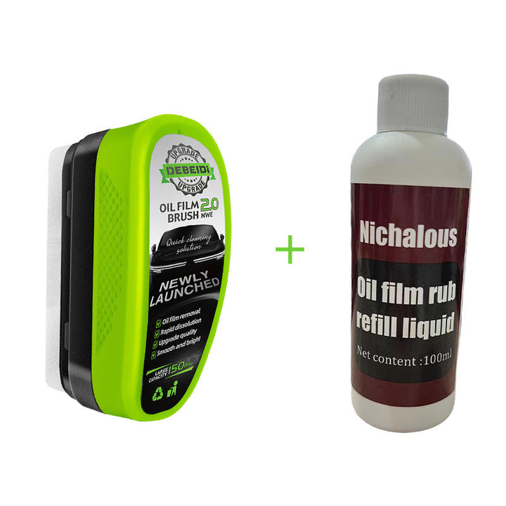 Lisslune | Oil film remover brush for car