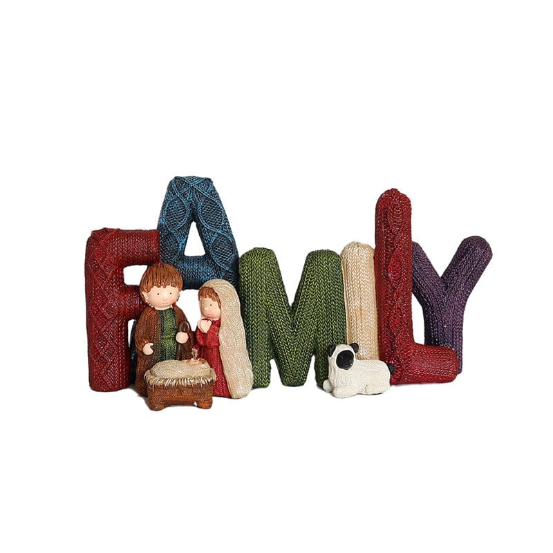 Lisslune | Handicraft Family Nativity Statue