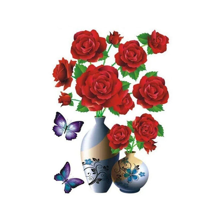 Lisslune | DIY Plant Vase Three-Dimensional Wall Stickers