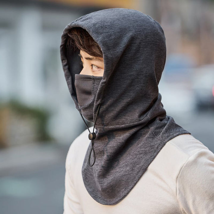 Lisslune | Hooded Face Mask with Neck Warmer for Cycling
