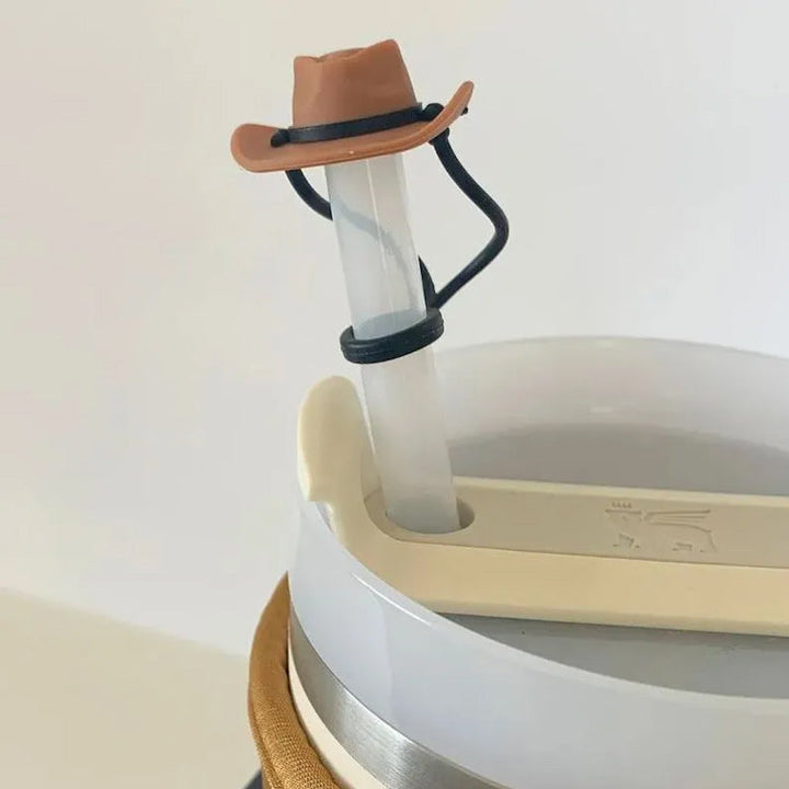 Lisslune | Silicone Cowboy Hat Straw Hat Covers Cap