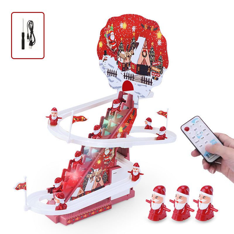 Lisslune | Santa Claus electric and slide-gliding toy