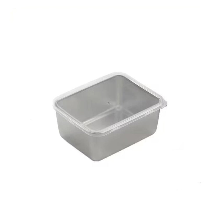 Lisslune | Stainless steel square plate (with lid)