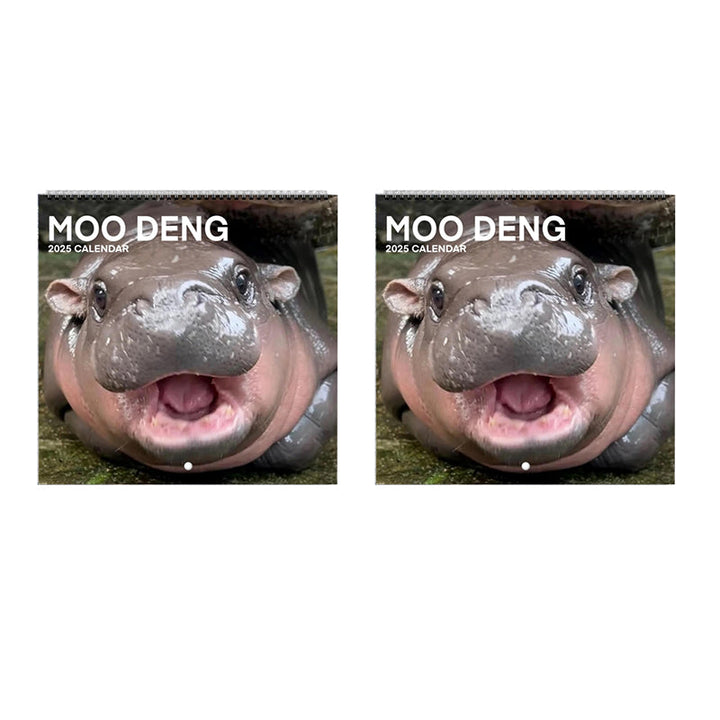 Lisslune | Moo Deng Calendar | Calendar 2025